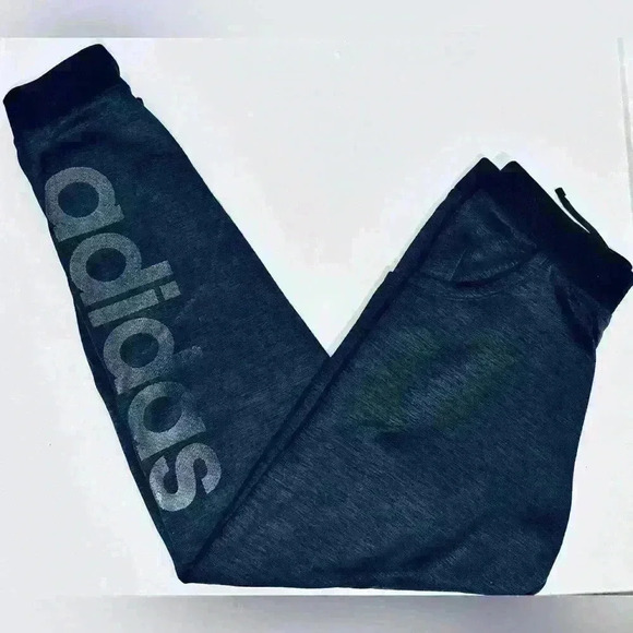 Adidas | Charcoal Gray Joggers, Boys Size XL/16. - Picture 7 of 10